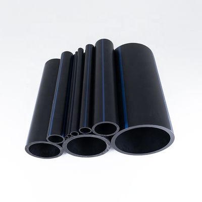 DN20-630mm HDPE Irrigation Pipe Fittings 6m Length Acid Resistance