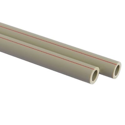 Corrosion Resistant PPR Pipes And Fittings 20mm-160mm Plastic Plumbing Tubing