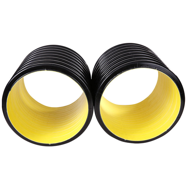 ISO9001 HDPE Drainage Pipes 200mm 300mm Corrugated Pipe