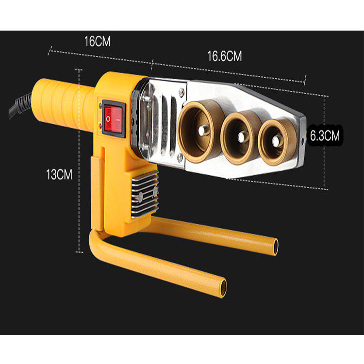 Constant Temperature 63mm HDPE PPR Pipe Welder With Digital Display