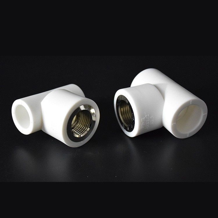 S3.2 S2.5 PPR Pipes And Fittings PPR Tee With Thread Erosion Resistance