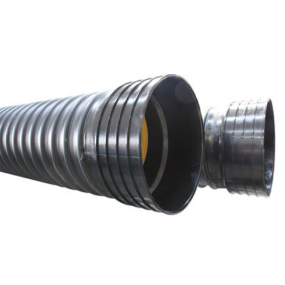 Plastic Underground HDPE Double Wall Corrugated Pipe 500mm*6m