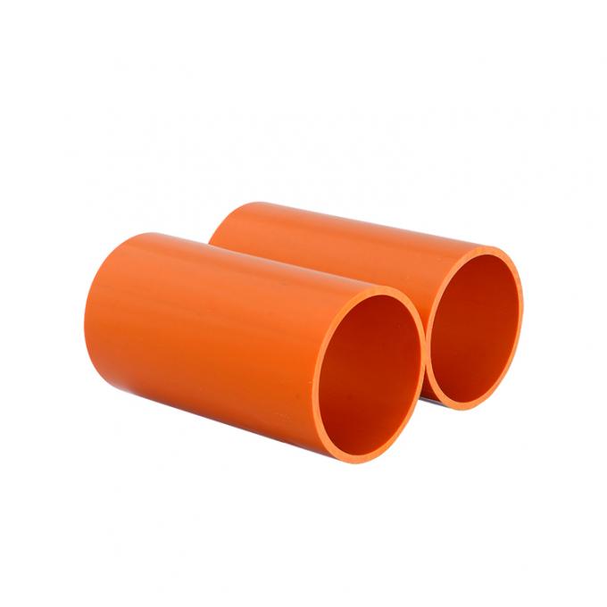 200mm CPVC Electrical Cable Protection Sleeve 3mm Thickness Light Weight